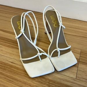 White ego heels